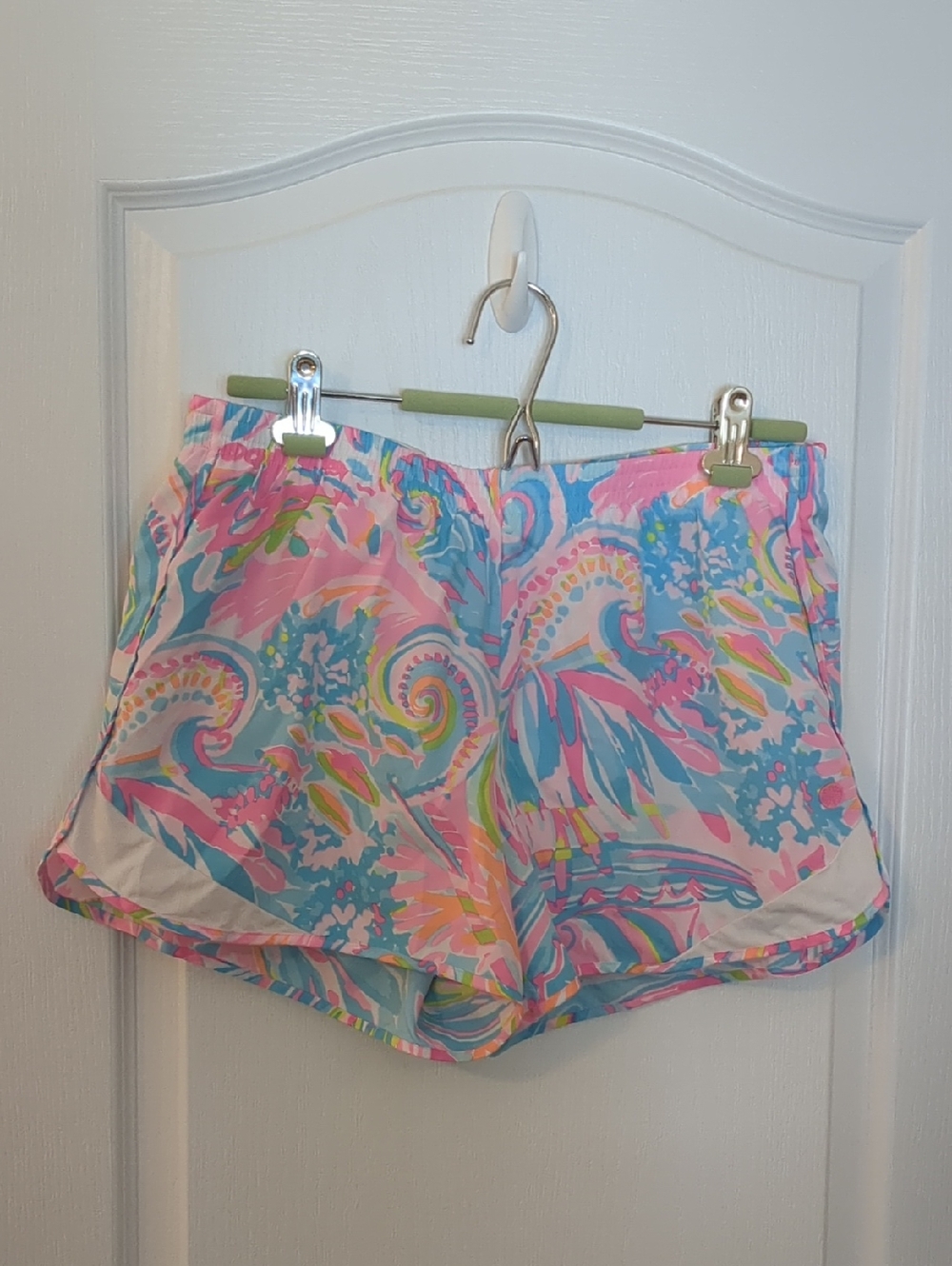 Lilly Pulitzer Multicolor Tropical Shorts - Pink, Aqua & Lime